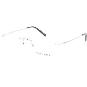 PRIMARY 1072-SILVER-53 Eyeglasses Eye Glasses SILVER SILVER Authentic New 53mm